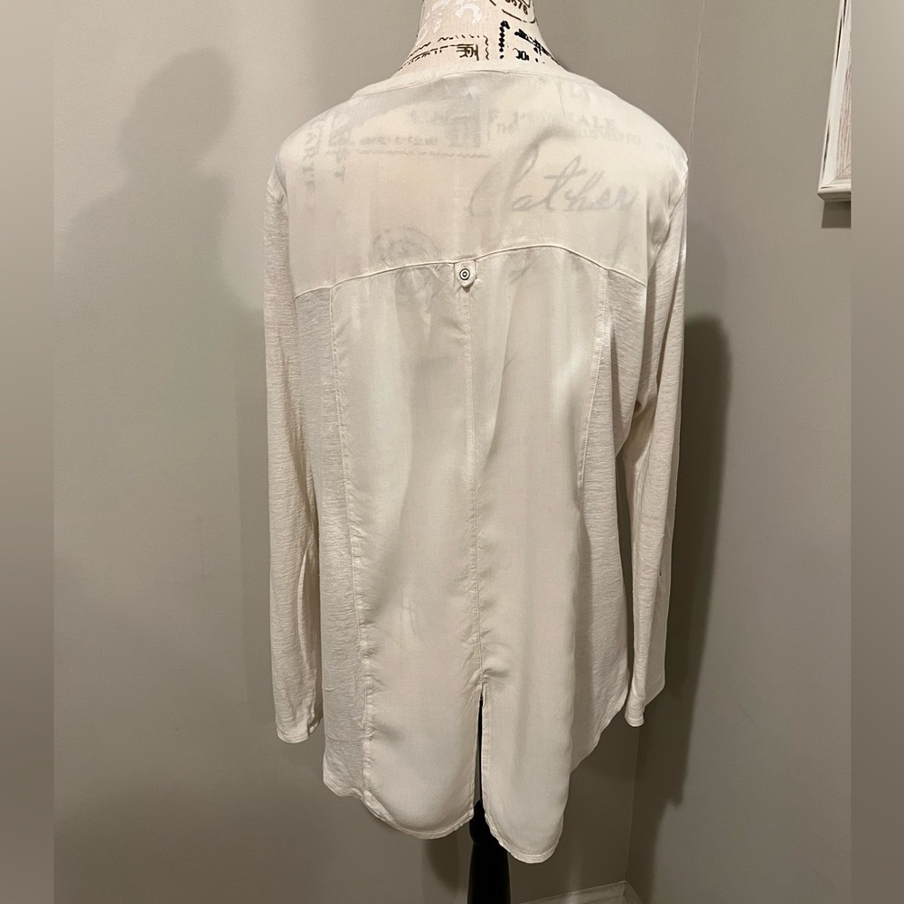 Lucky brand long sleeve blouse/tunic - Picture 2 of 10